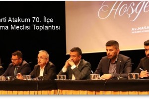 Atakum'da Coşkulu İlçe Danışma Toplantısı